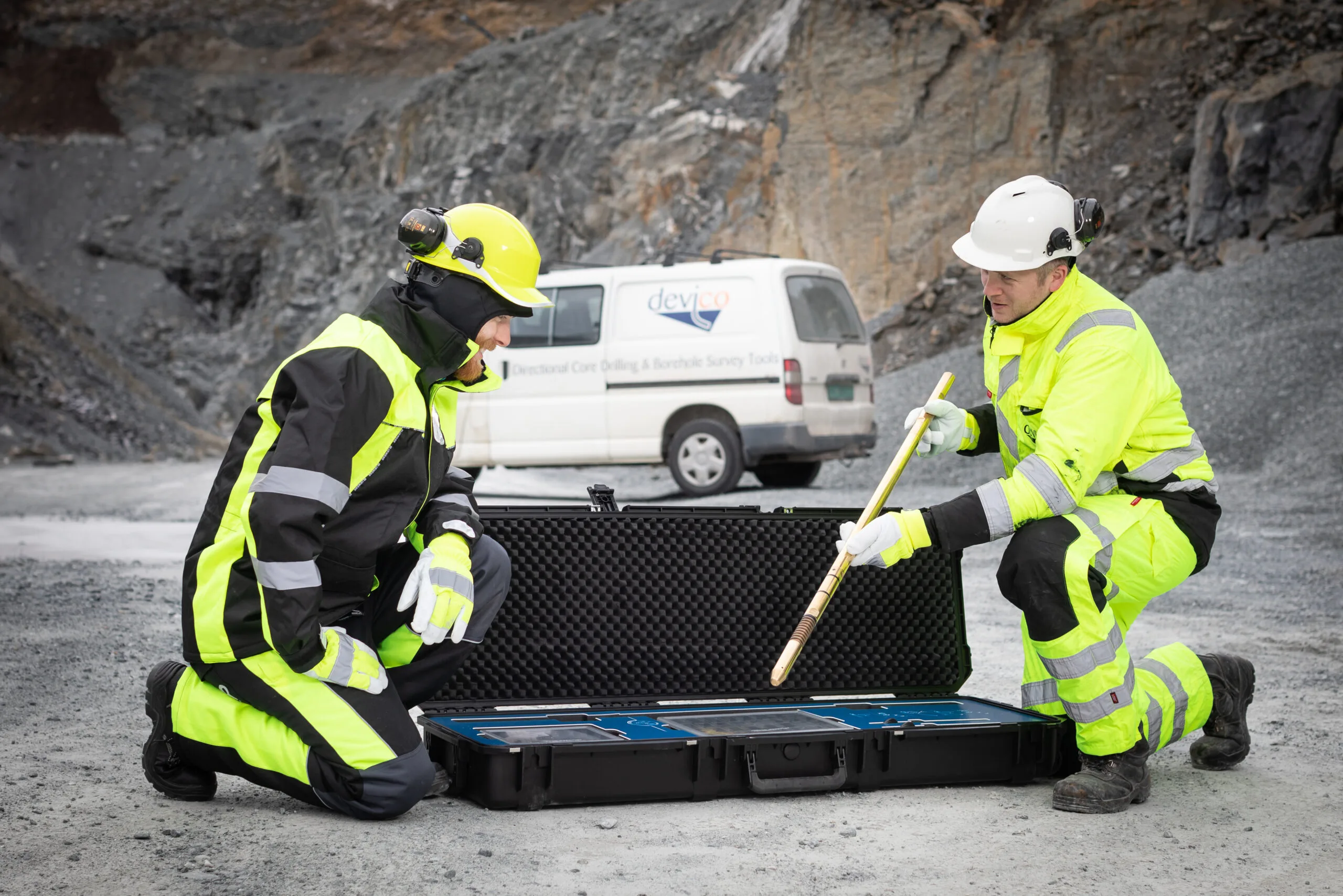 Équipement d'analyse pour la géologie